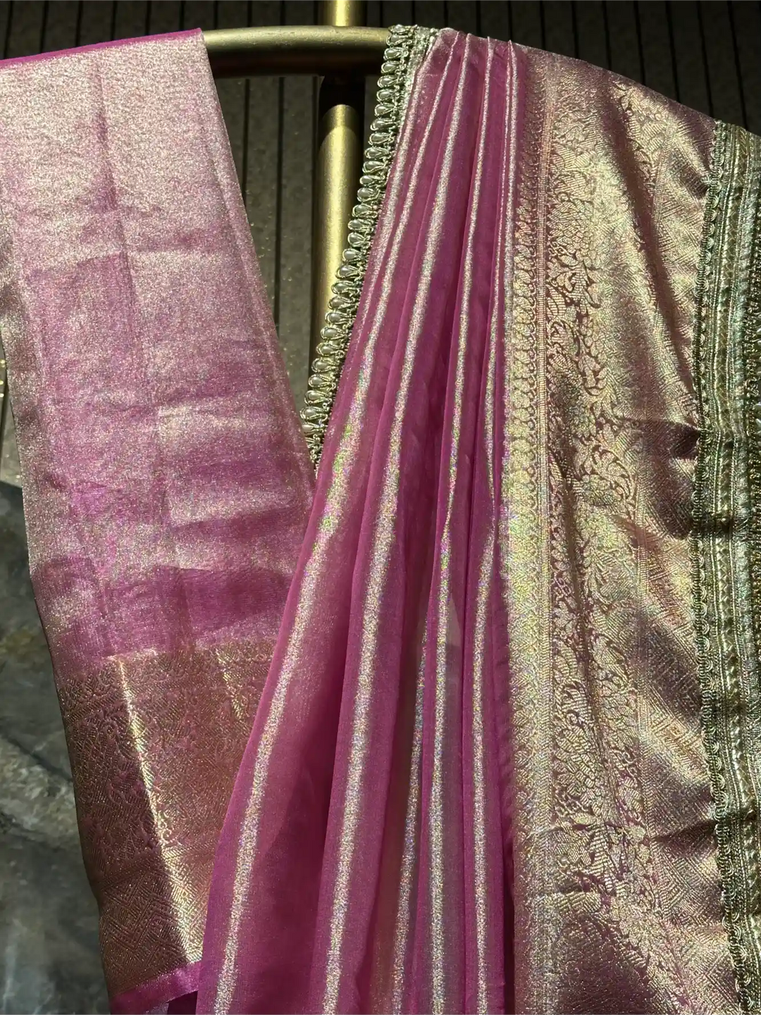 Ready To Wear Janhvi Kapoor tissue designer saree