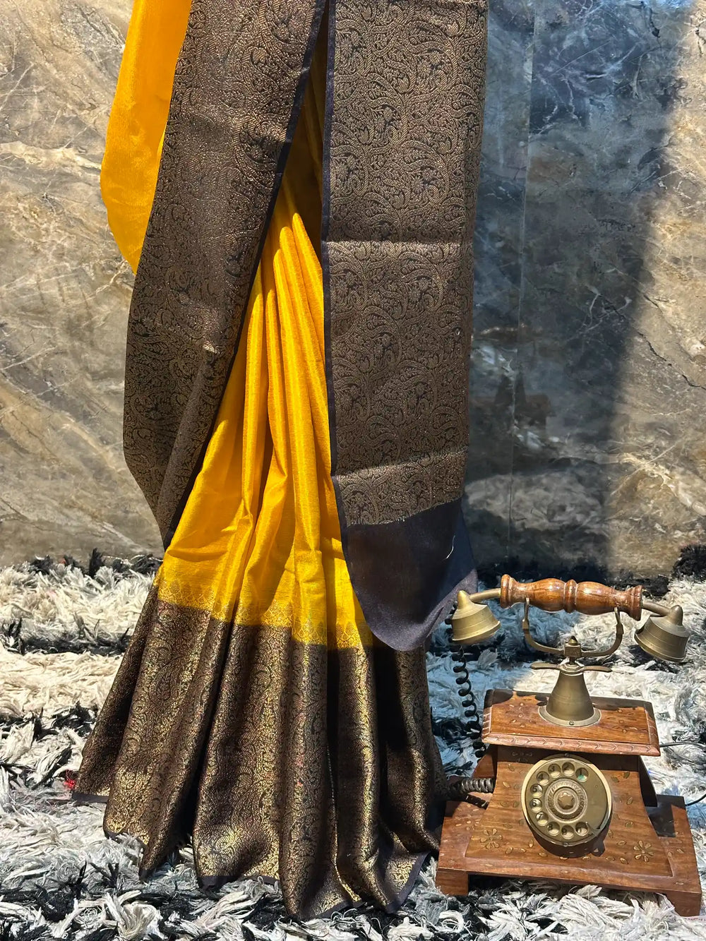 Ready To Wear Warm Silk Traditional Banarasi Saree