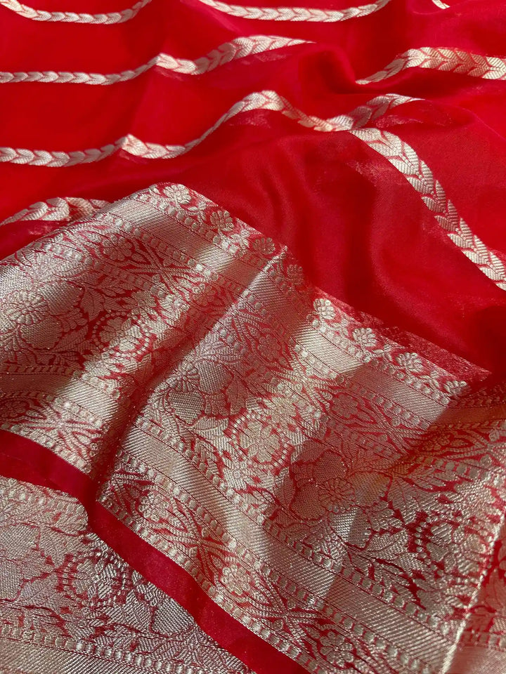 DD Mam inspired Organza Silk Saree