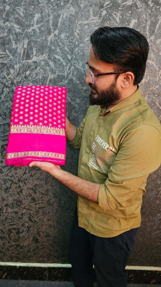 Pink Colour Super Soft Warm Silk saree