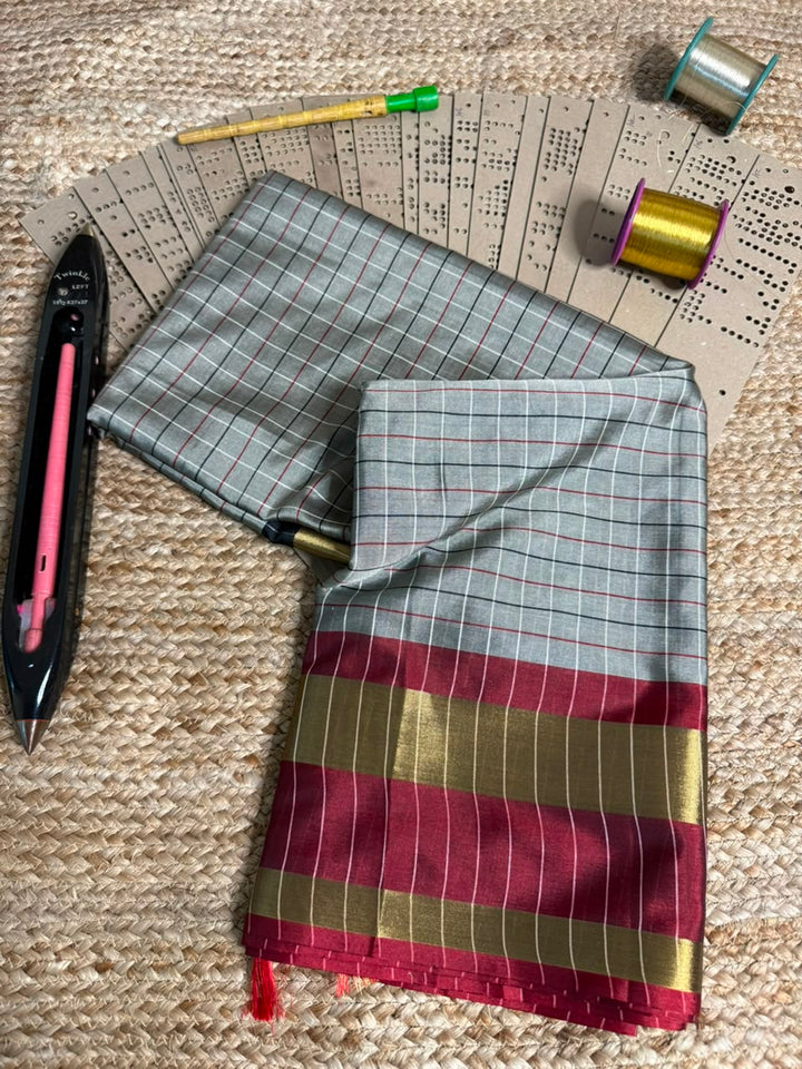 Ganga Jamuna border Softsilk saree