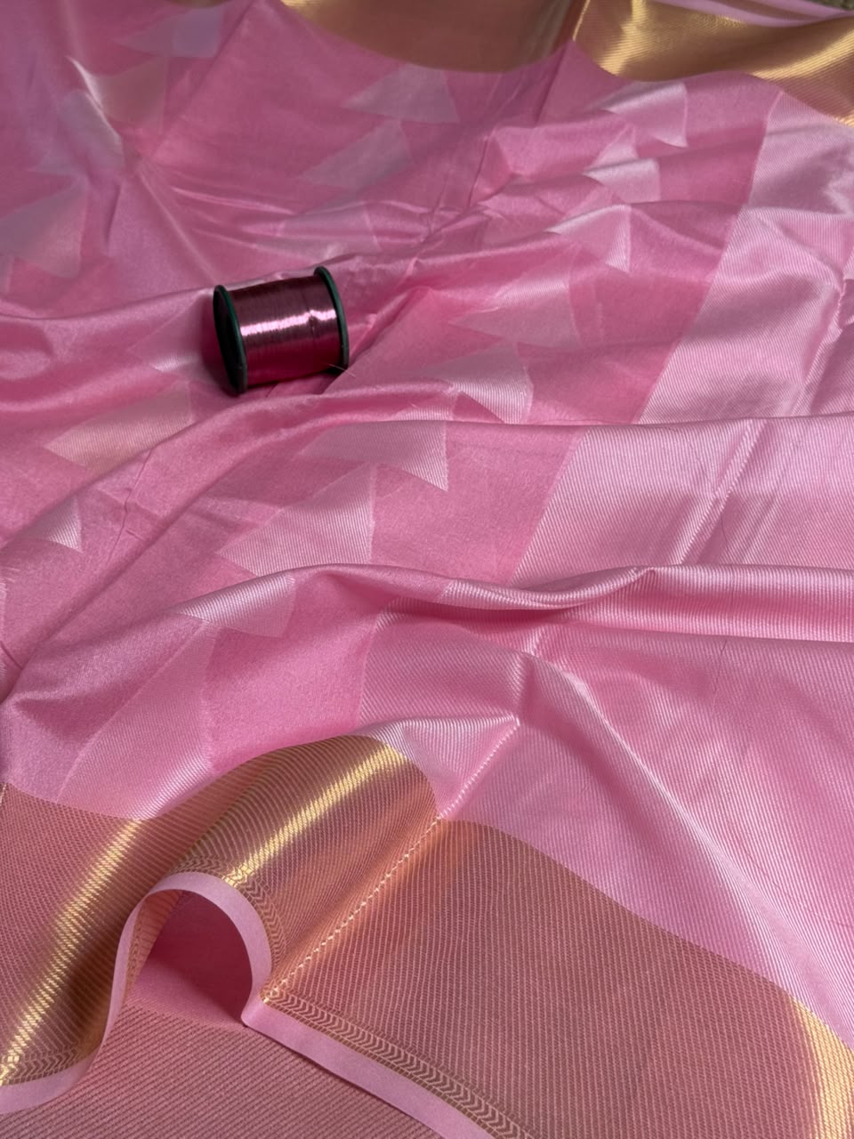Pink Softsilk Heritage Banarasi Saree