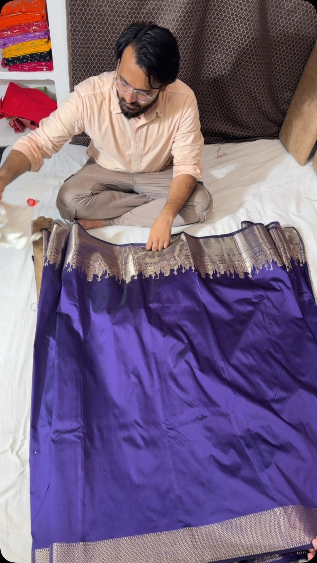Rare Banarasi Ghat Silk Saree Premium Soft Katan Silk Saree