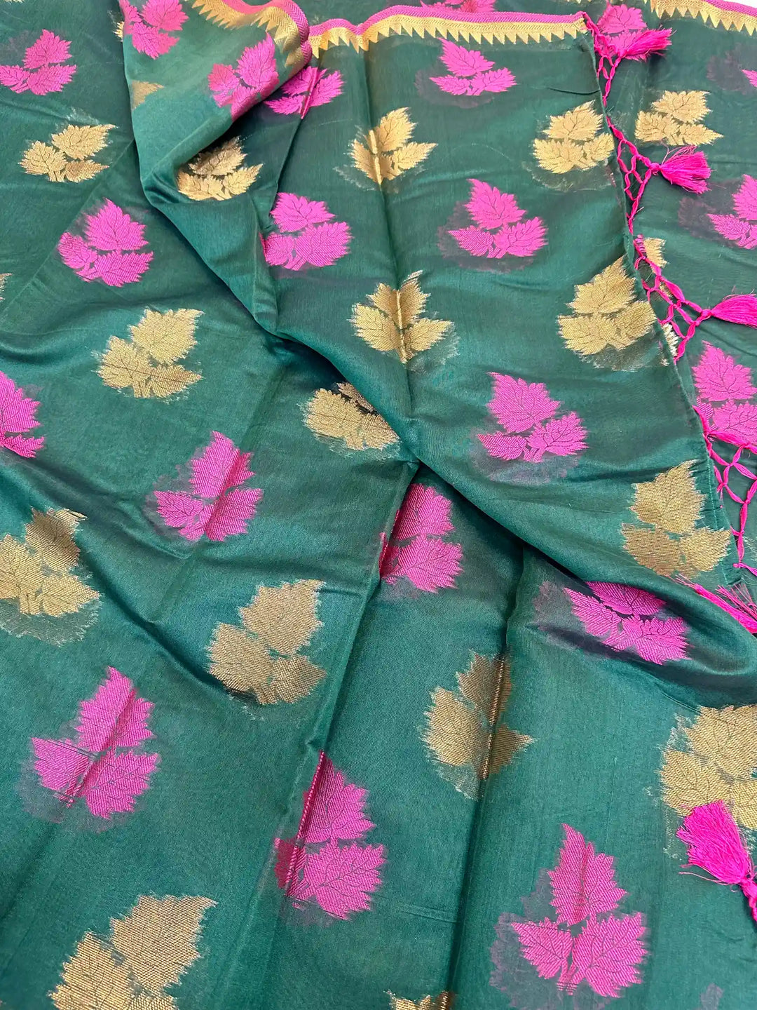 Soft Cotton Silk Banarasi Saree