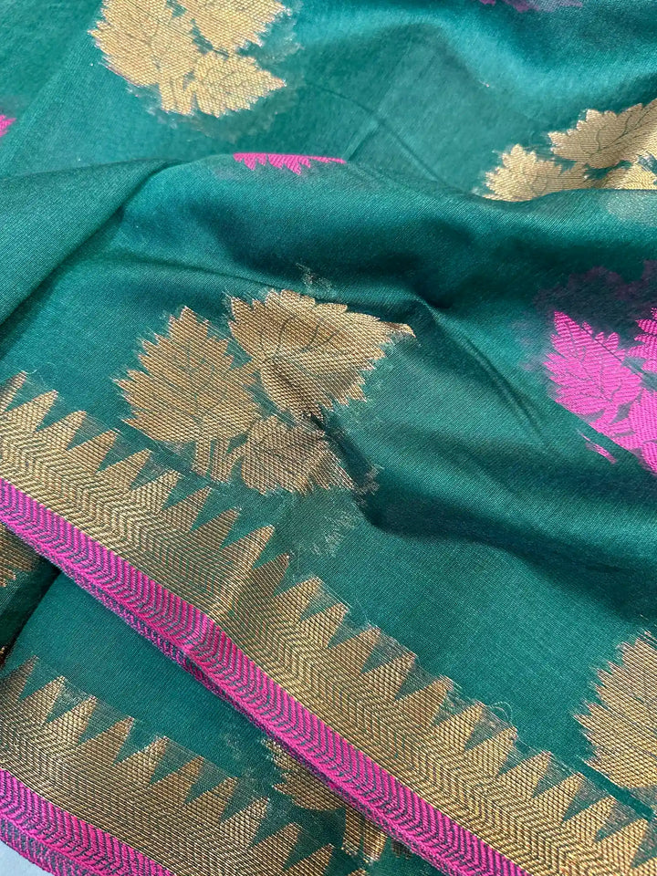 Soft Cotton Silk Banarasi Saree