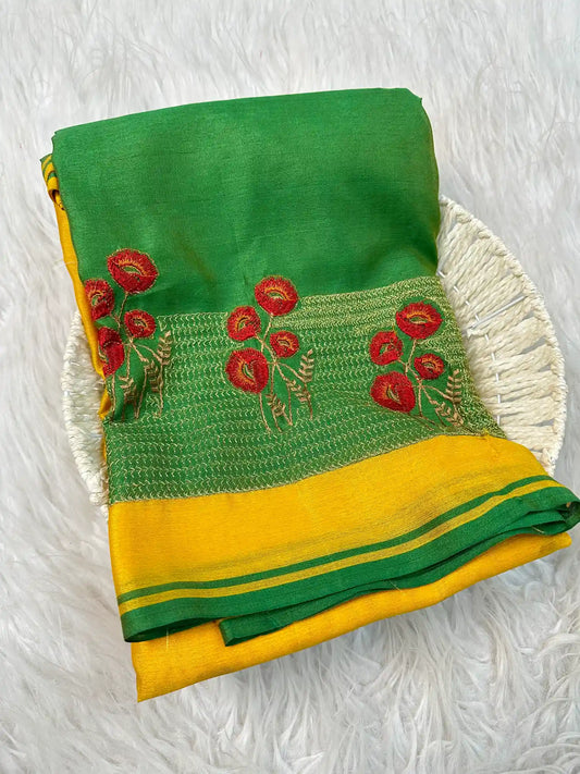 Softsilk Traditional Banarasi Saree