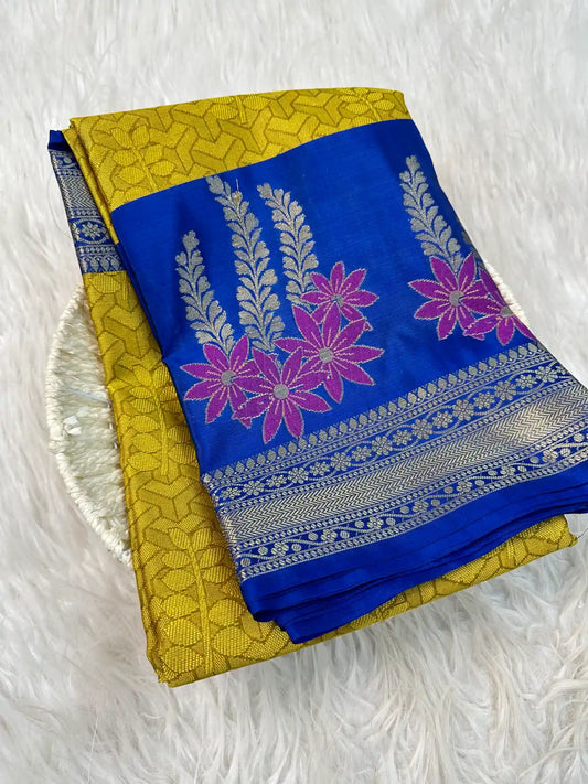 Softsilk Traditional Banarasi Saree