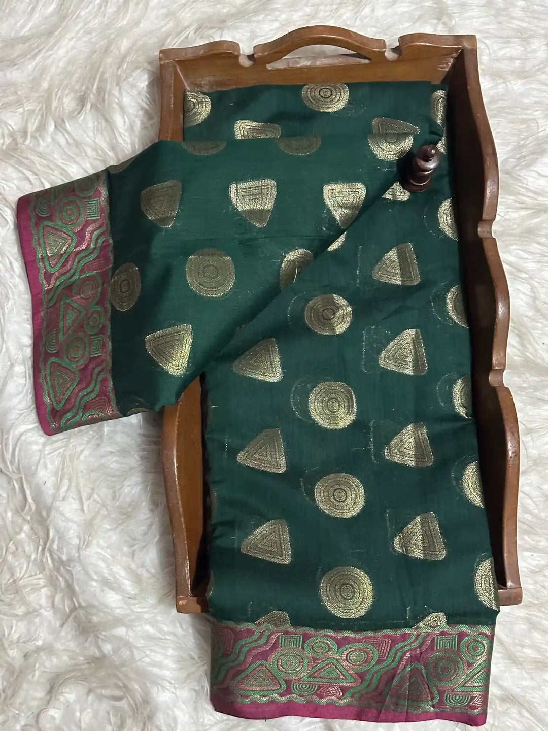 Traditional Embossed Weave Softsilk Banarasi Saree