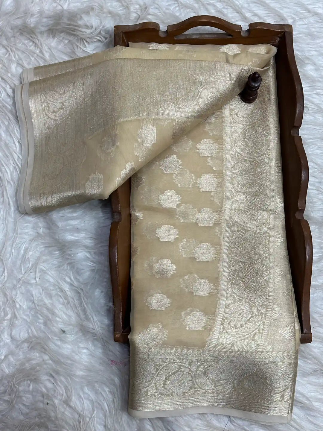 Traditional Embossed Weave Softsilk Banarasi Saree