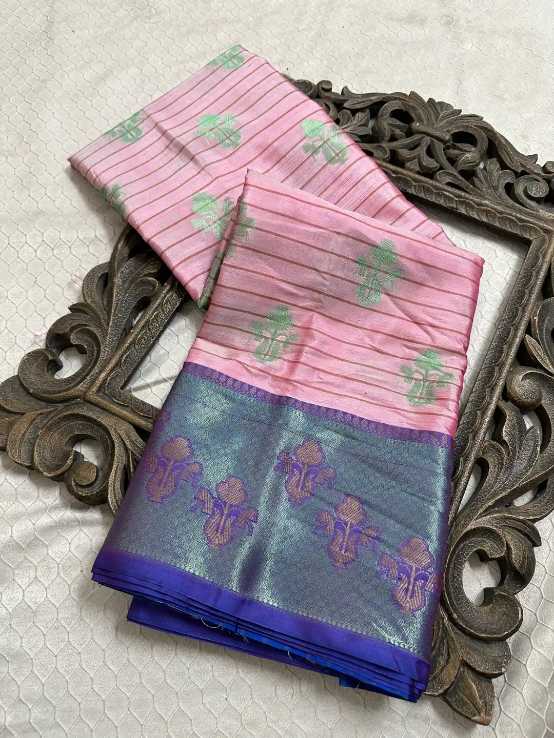 Traditional Soft Banarasi silk saree