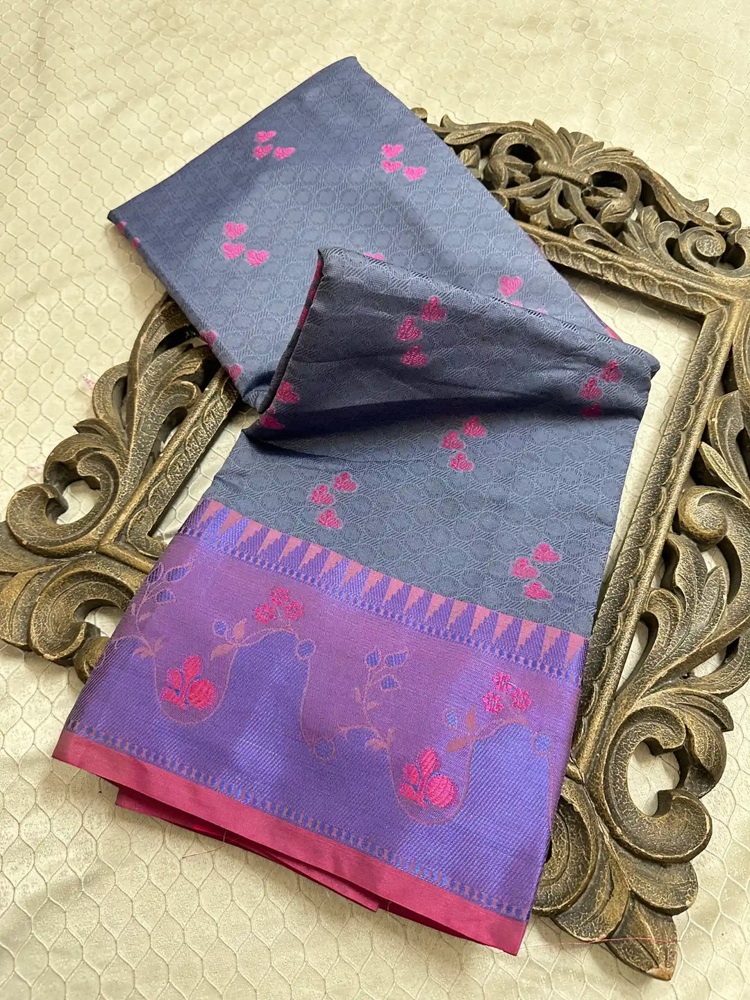 Traditional Soft Banarasi silk saree