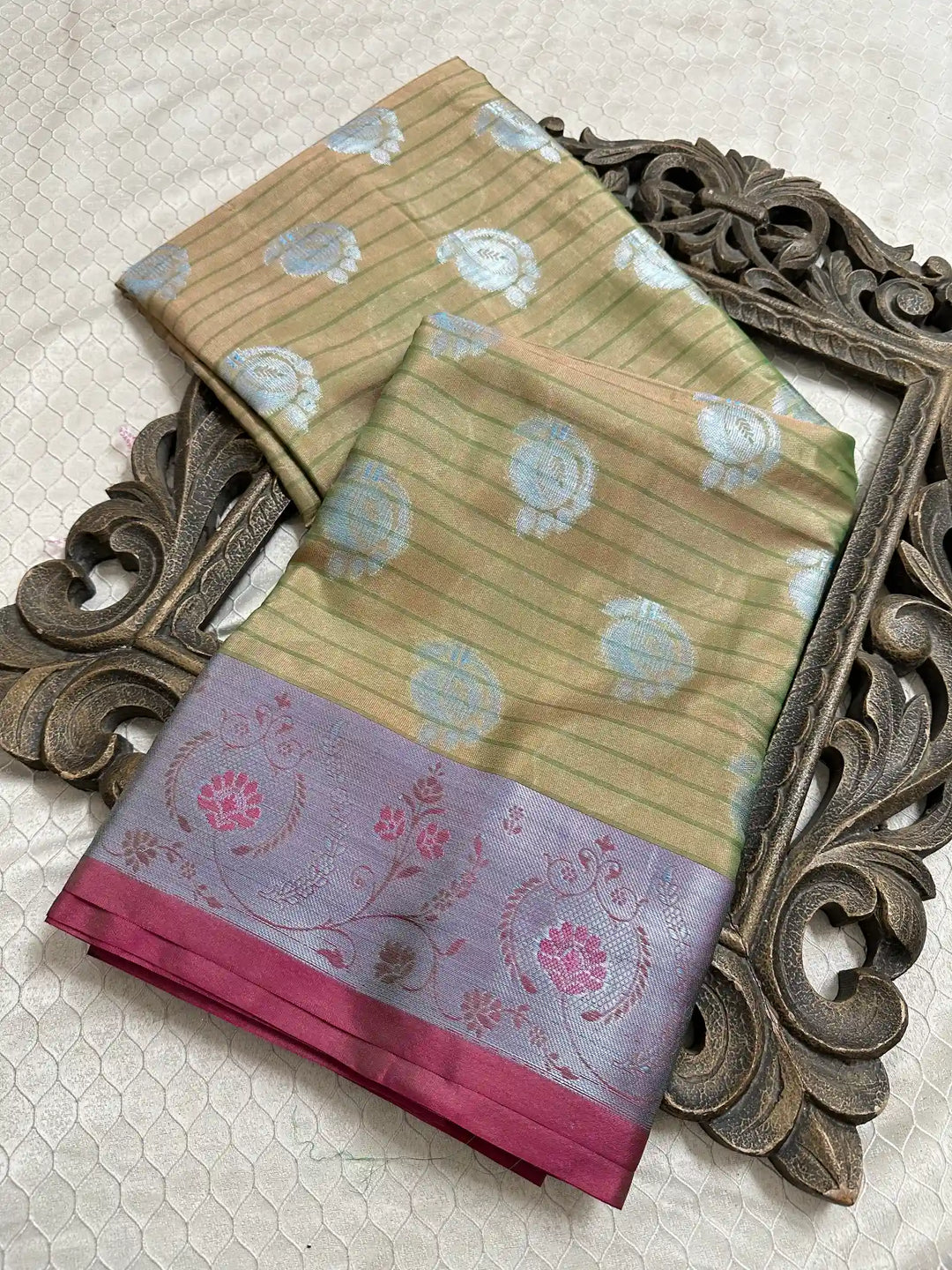 Traditional Soft Banarasi silk saree