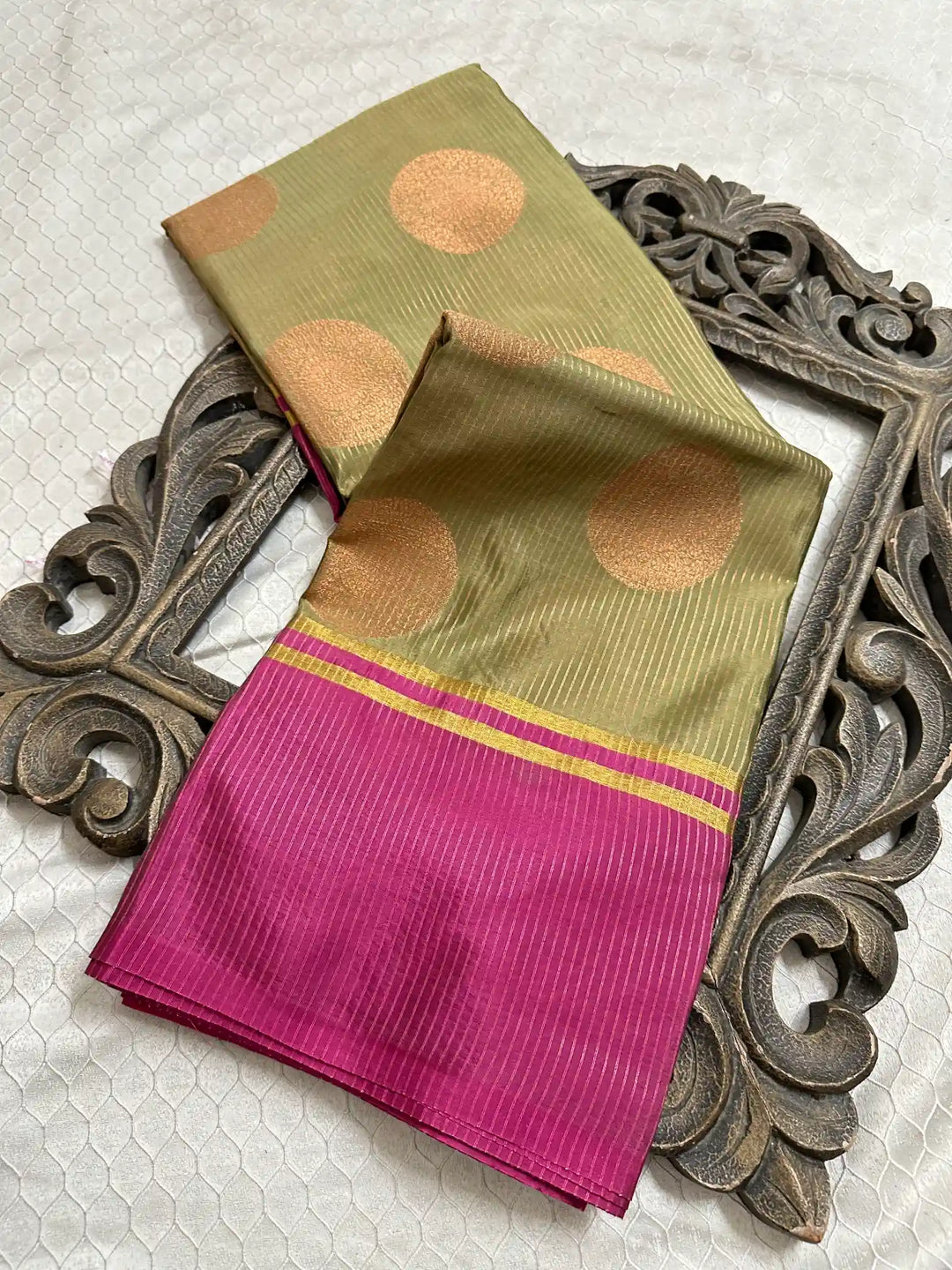 Traditional Soft Banarasi silk saree