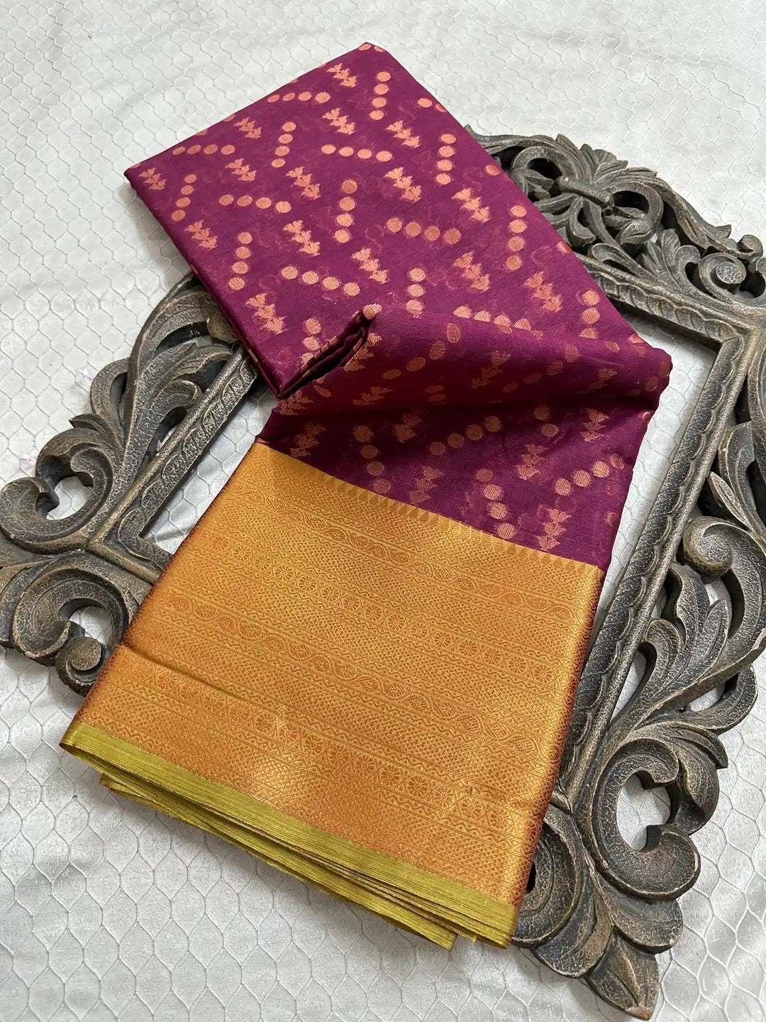 Traditional Soft Banarasi silk saree