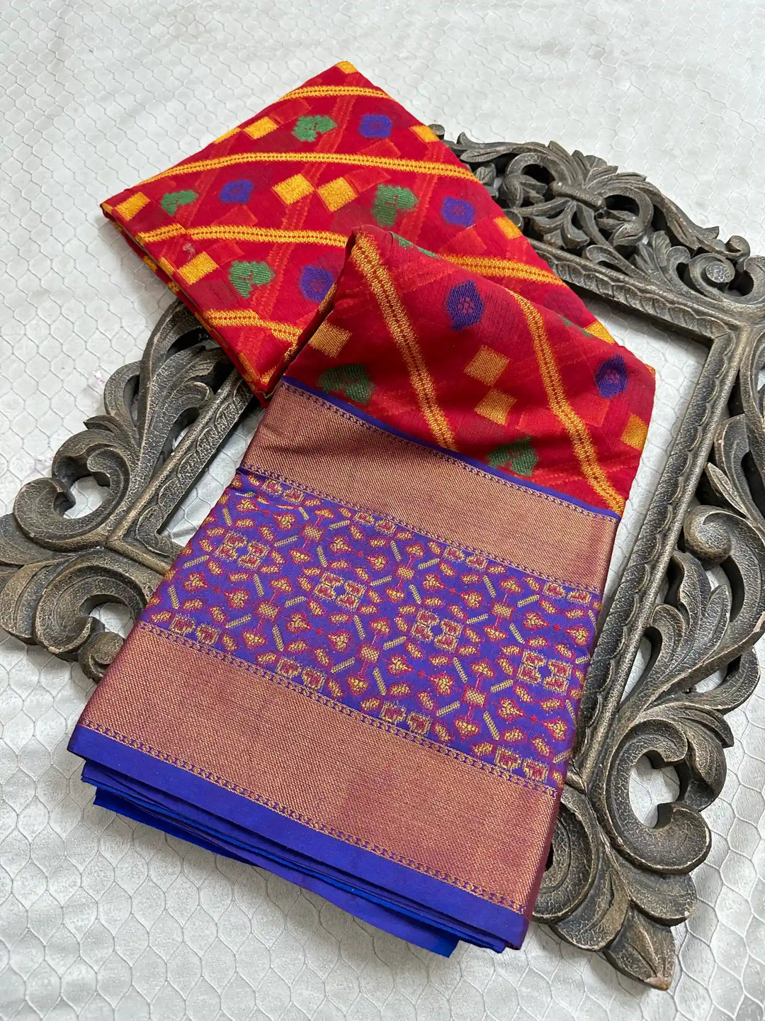 Traditional Soft Banarasi silk saree