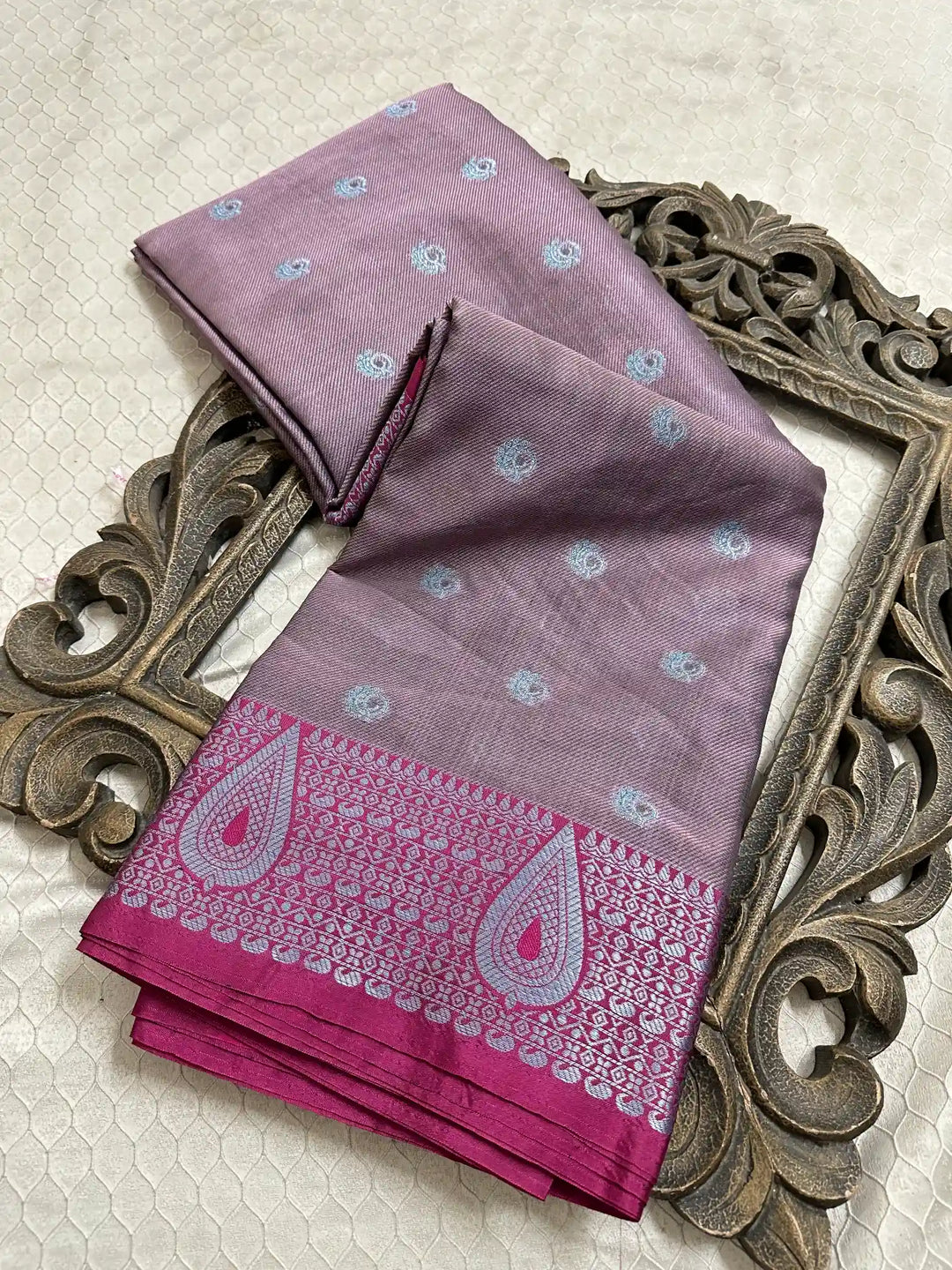 Traditional Soft Banarasi silk saree