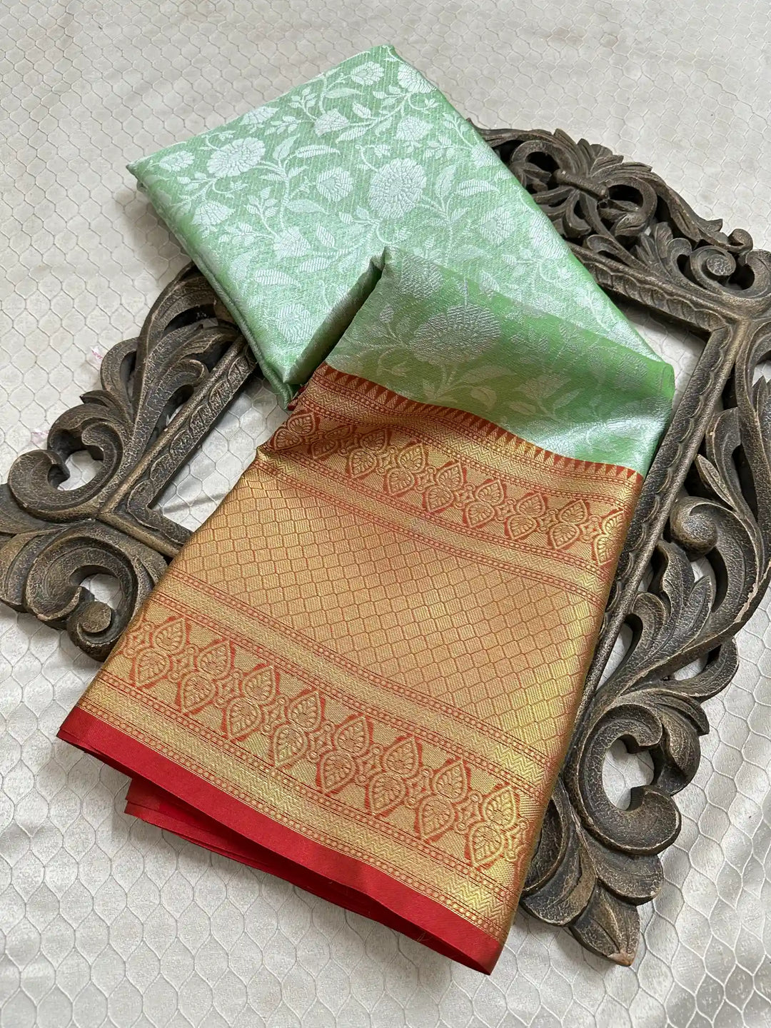 Traditional Soft Banarasi silk saree