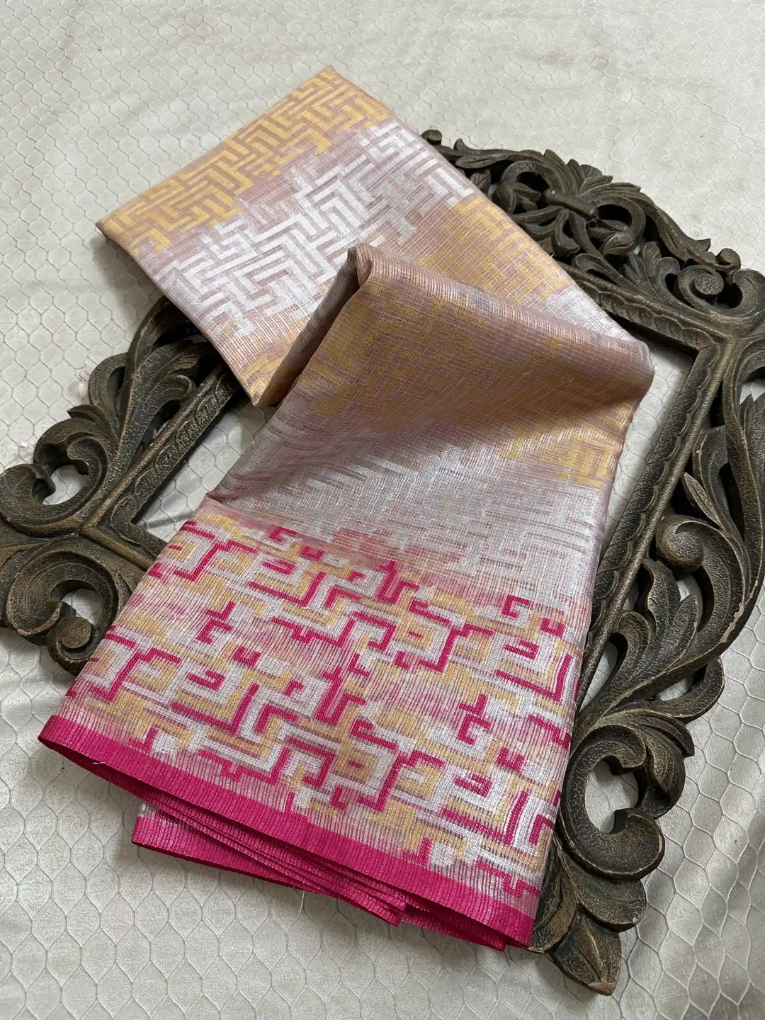 Traditional Soft Banarasi silk saree