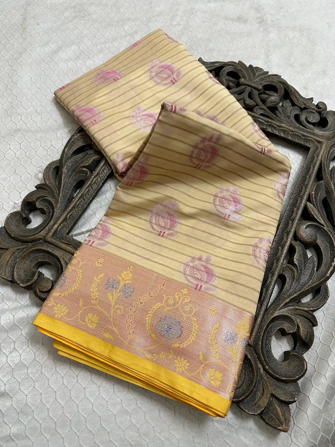 Traditional Soft Banarasi silk saree