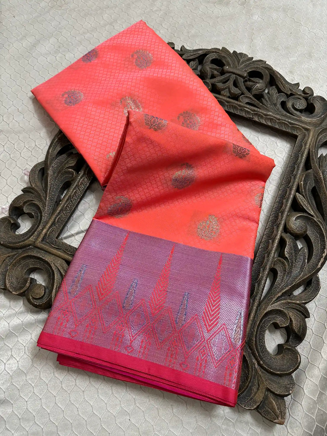 Traditional Soft Banarasi silk saree