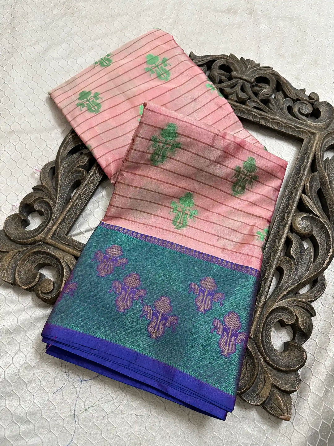 Traditional Soft Banarasi silk saree