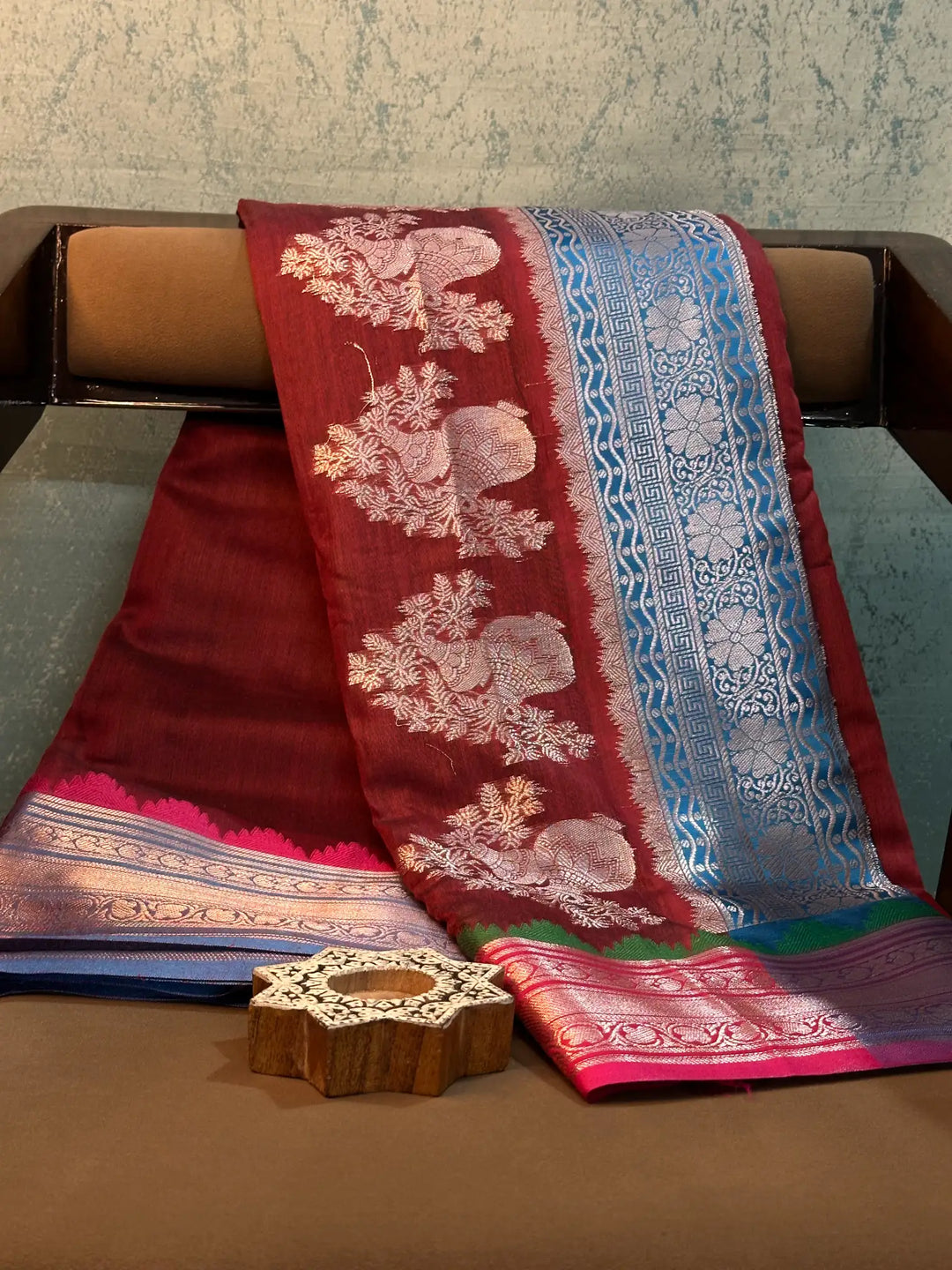 Contemporary Weave Softsilk Heritage Banarasi Saree