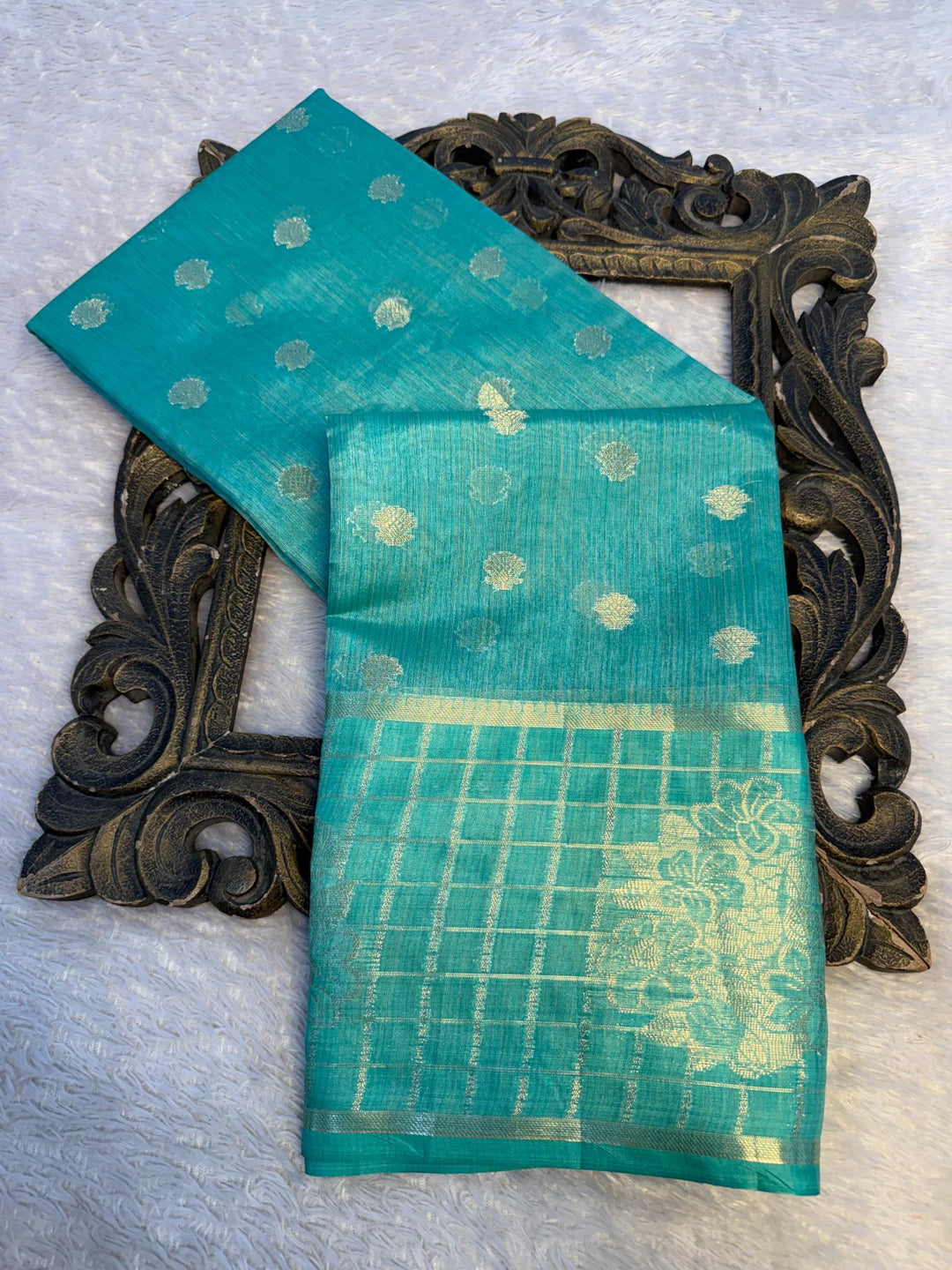 Eccentric zari weave Softsilk Banarasi Saree