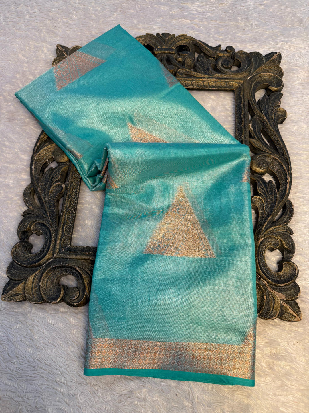 Eccentric zari weave Softsilk Banarasi Saree