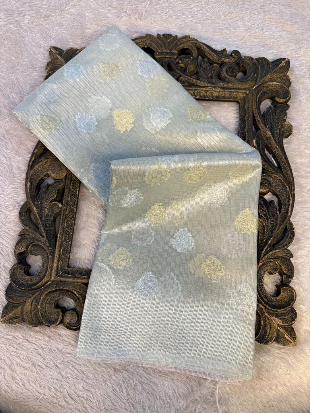 Eccentric zari weave Softsilk Banarasi Saree