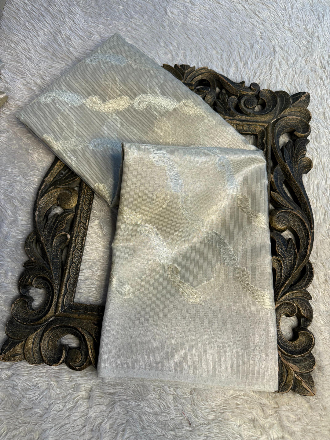 Eccentric zari weave Softsilk Banarasi Saree