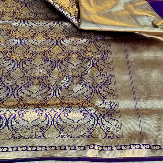 Jahnvi Kapoor Inspired Pure Katan Silk Saree