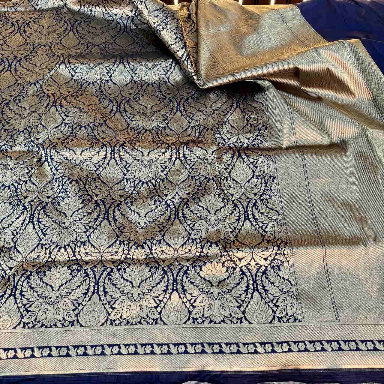 Jahnvi Kapoor Inspired Pure Katan Silk Saree