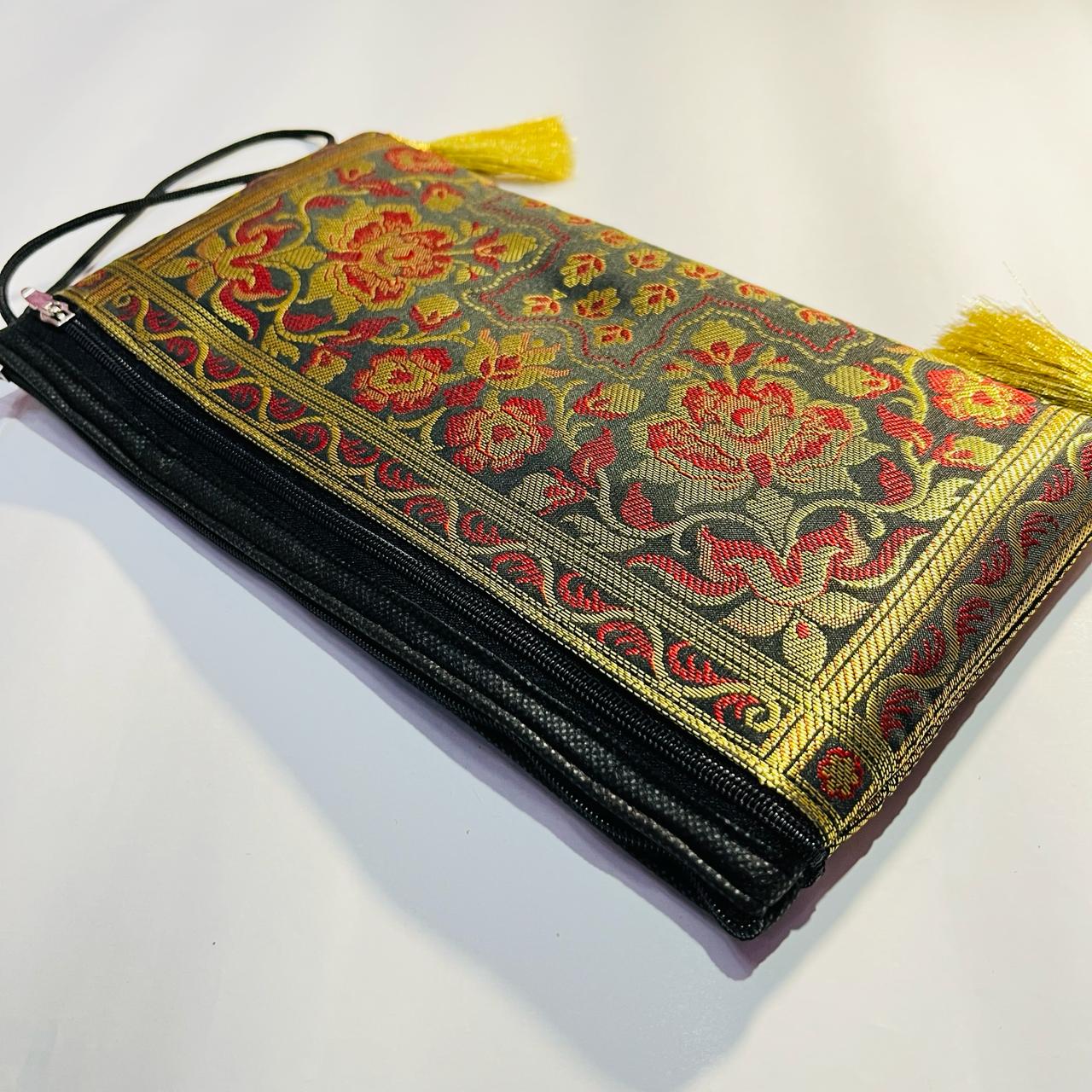 Exclusive Handmade Banarasi Women Wallets