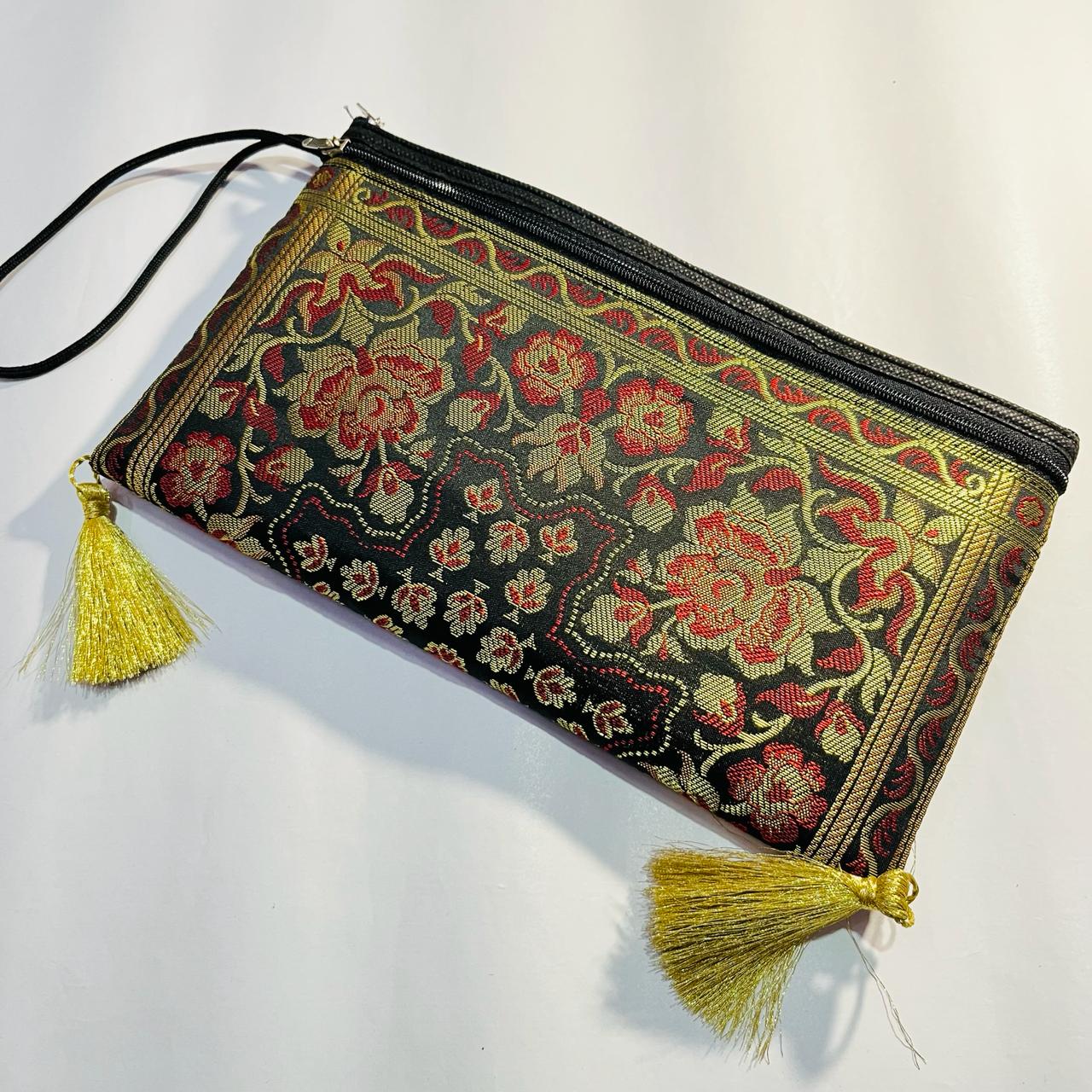 Exclusive Handmade Banarasi Women Wallets