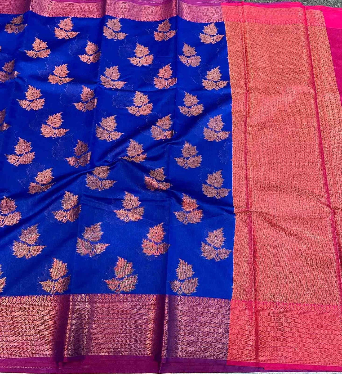 Blue Colour Super hit Soft silk Saree