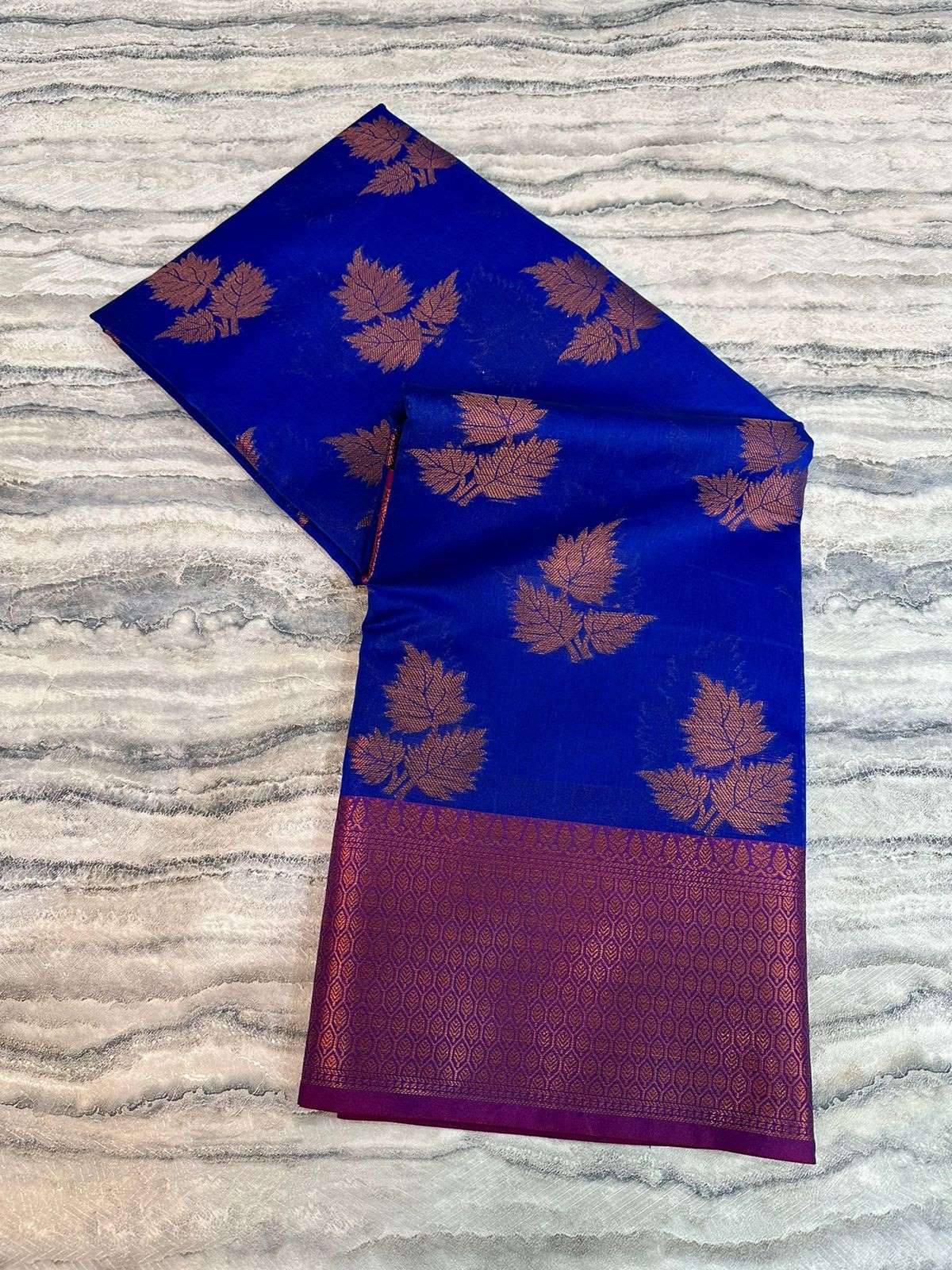 Blue Colour Super hit Soft silk Saree