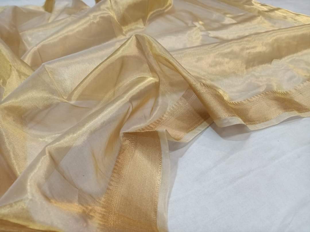 Dd Mam Inspired Premium Tissue Silk Saree