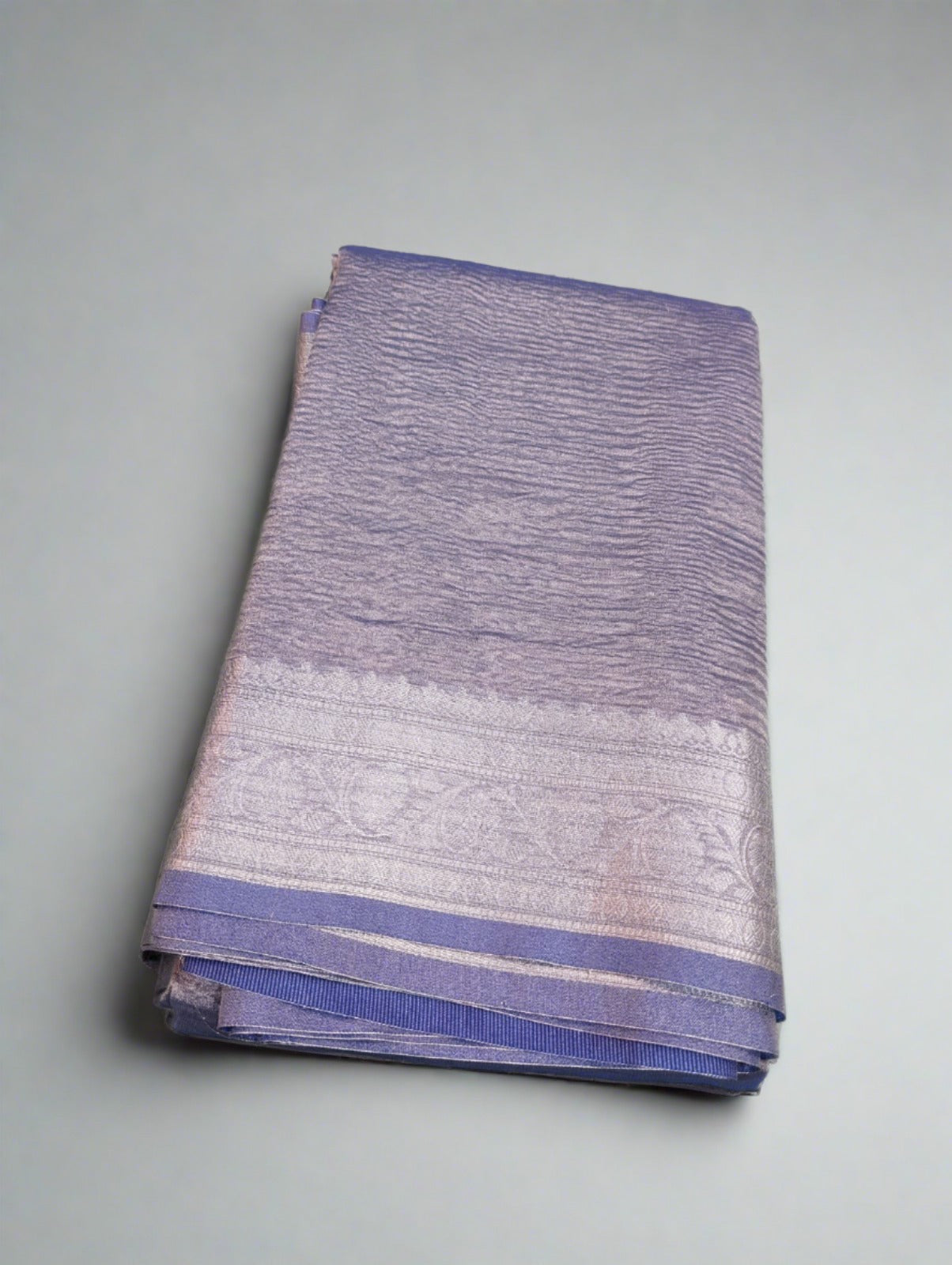 Manish Malhotra Inspired Purple Crush Tissue Saree