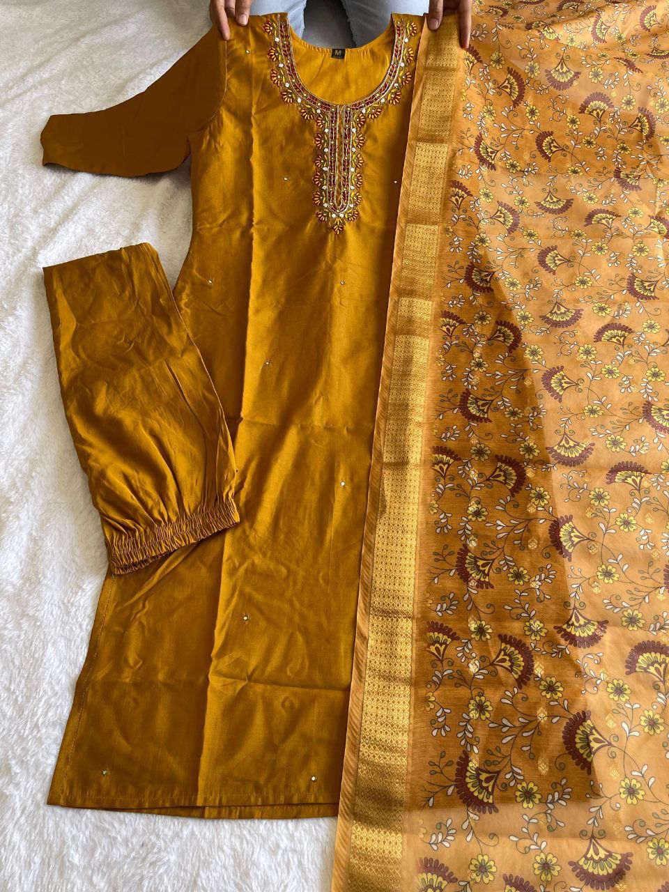 PREMIUM TUSSAR SILK SUIT