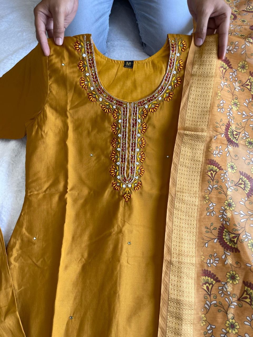 PREMIUM TUSSAR SILK SUIT