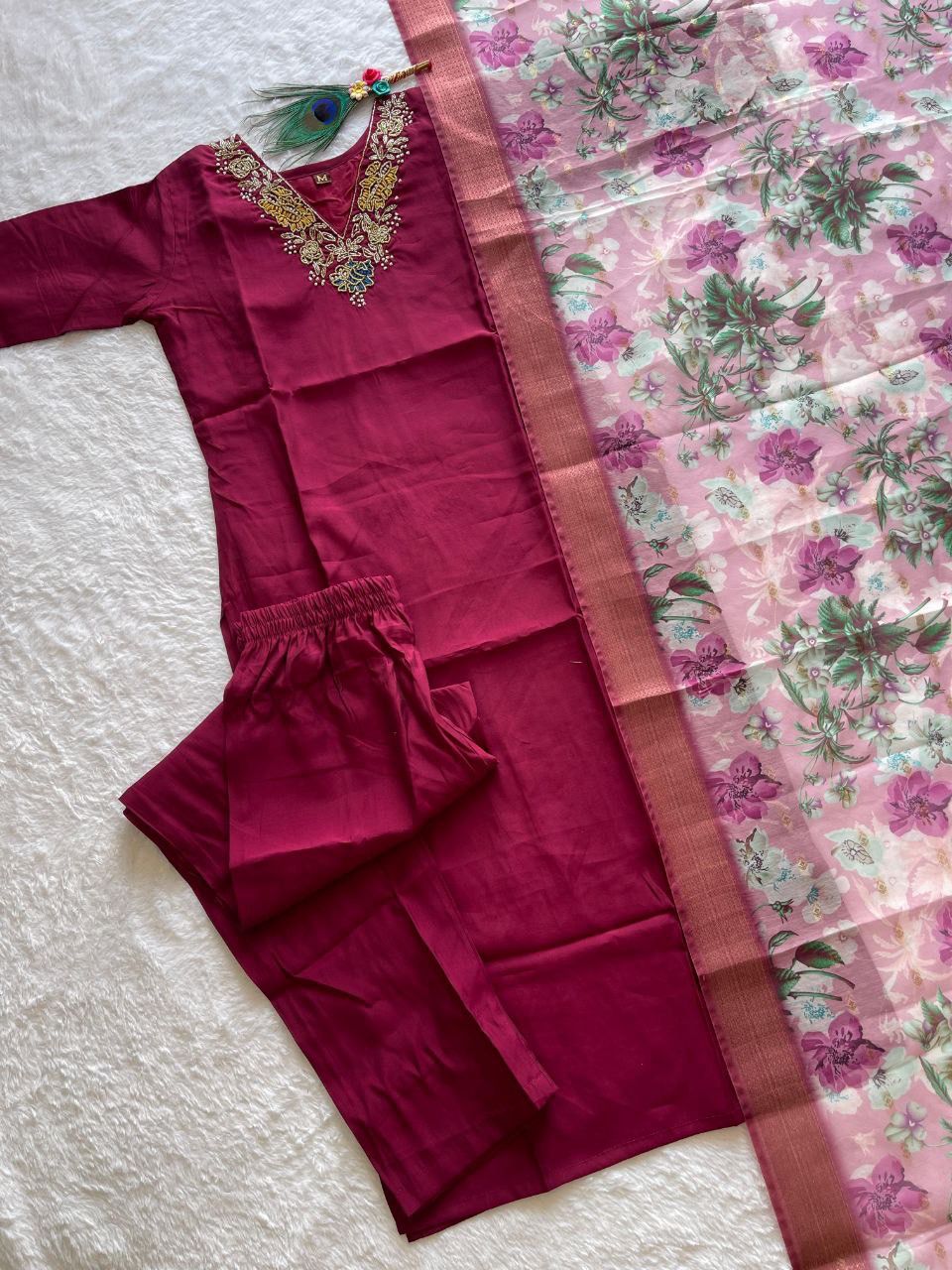 PREMIUM TUSSAR SILK SUIT