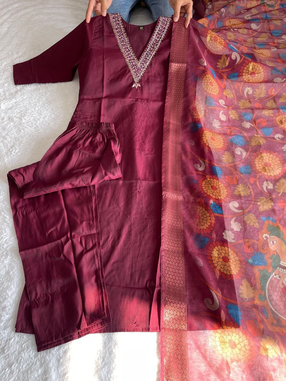 PREMIUM TUSSAR SILK SUIT