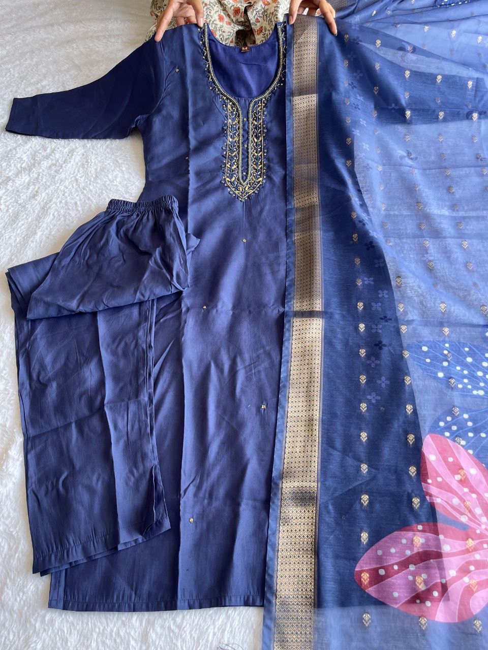 PREMIUM TUSSAR SILK SUIT