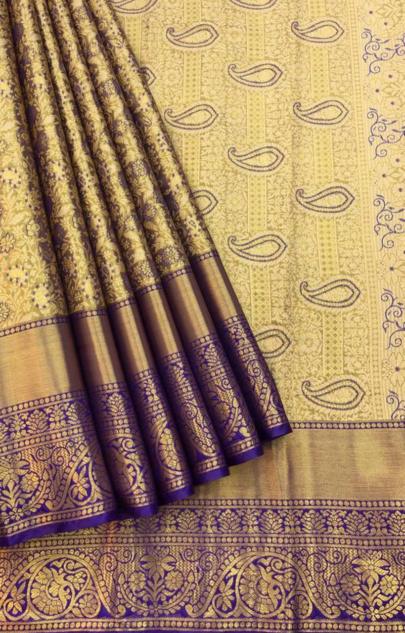 Kanjivaram Pattu Soft Silk Saree