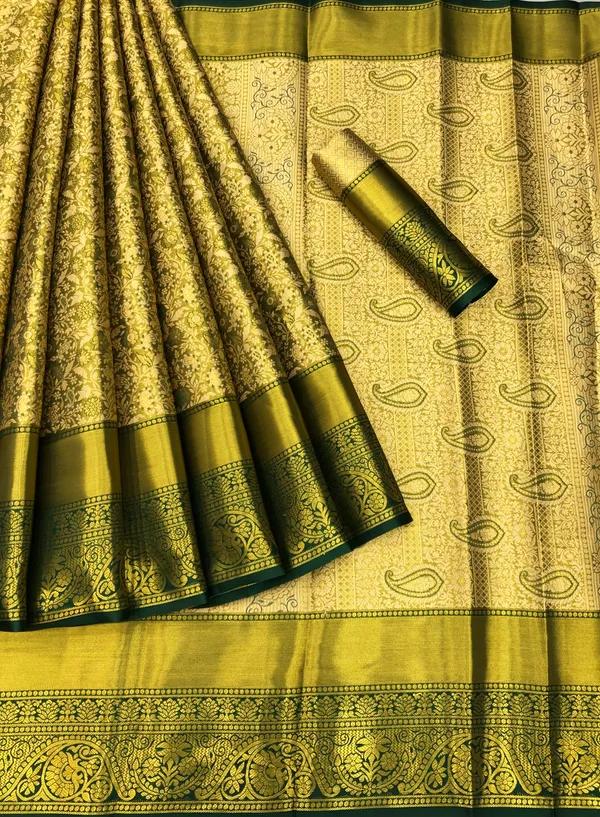 Kanjivaram Pattu Soft Silk Saree