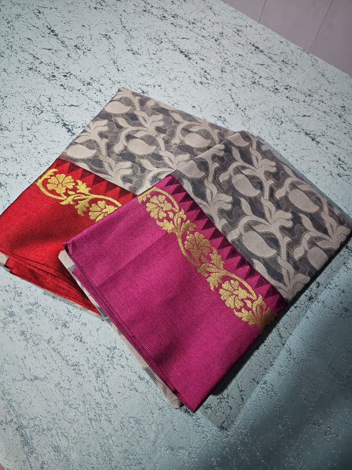 Banarasi Patola Silk Saree with Rich Pallu and Blouse