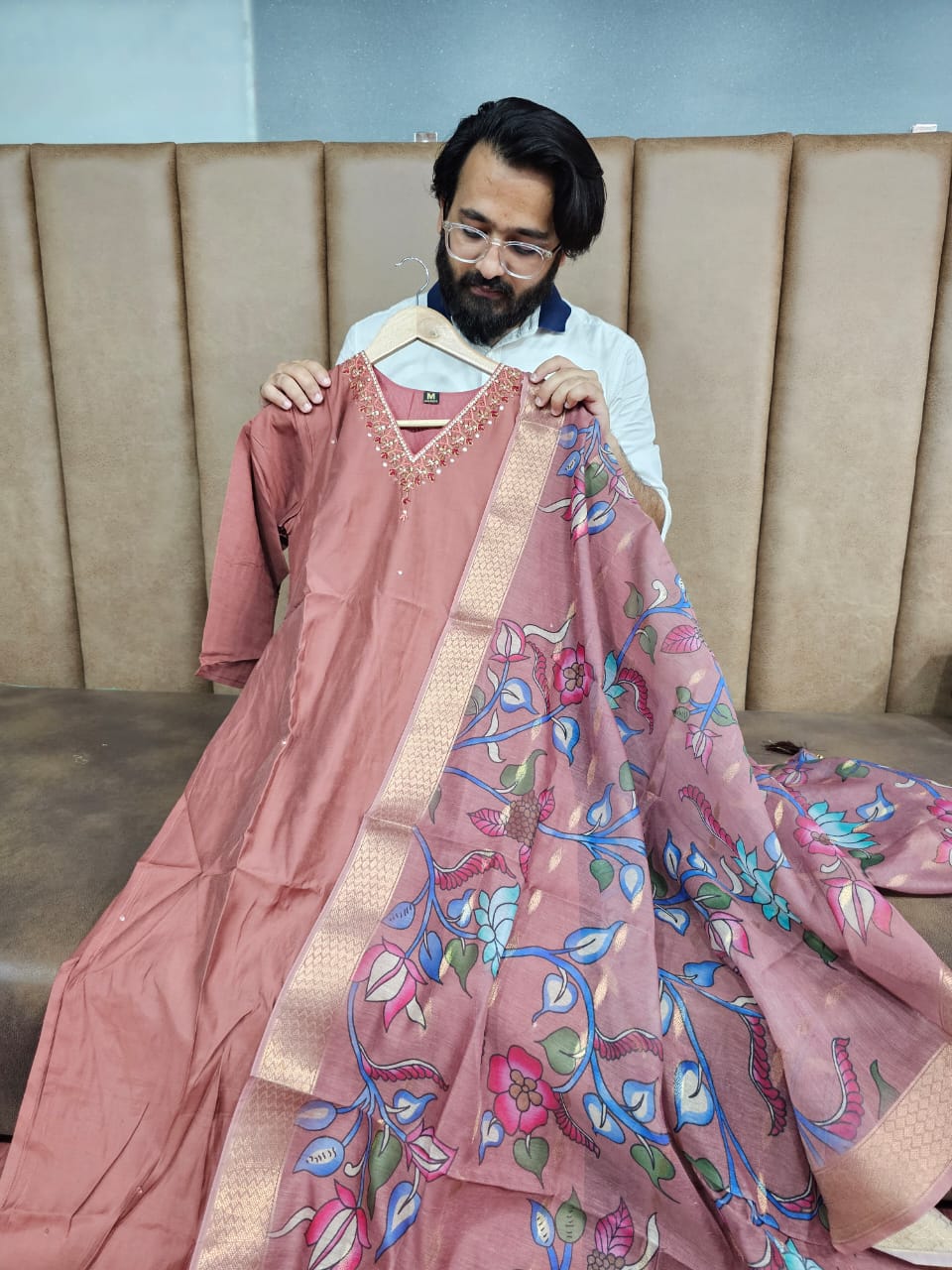 PREMIUM TUSSAR SILK SUIT