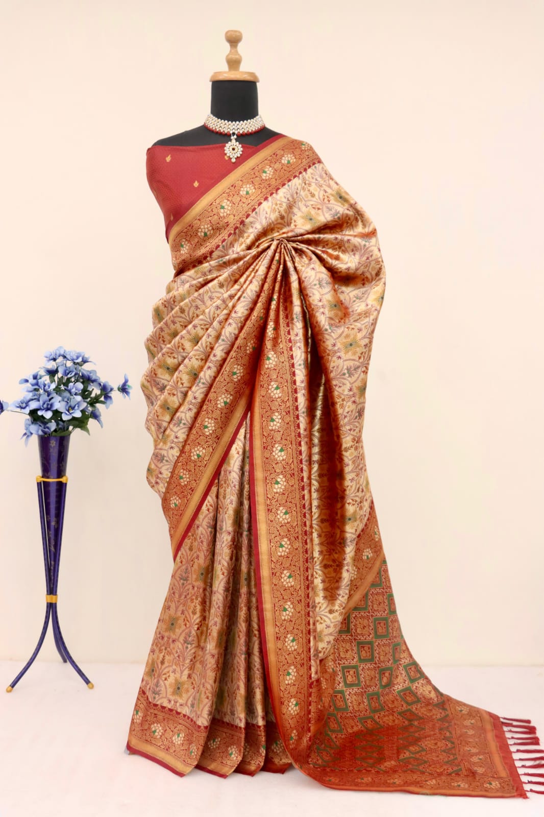 Pure Luxury Banarasi Silk Saree