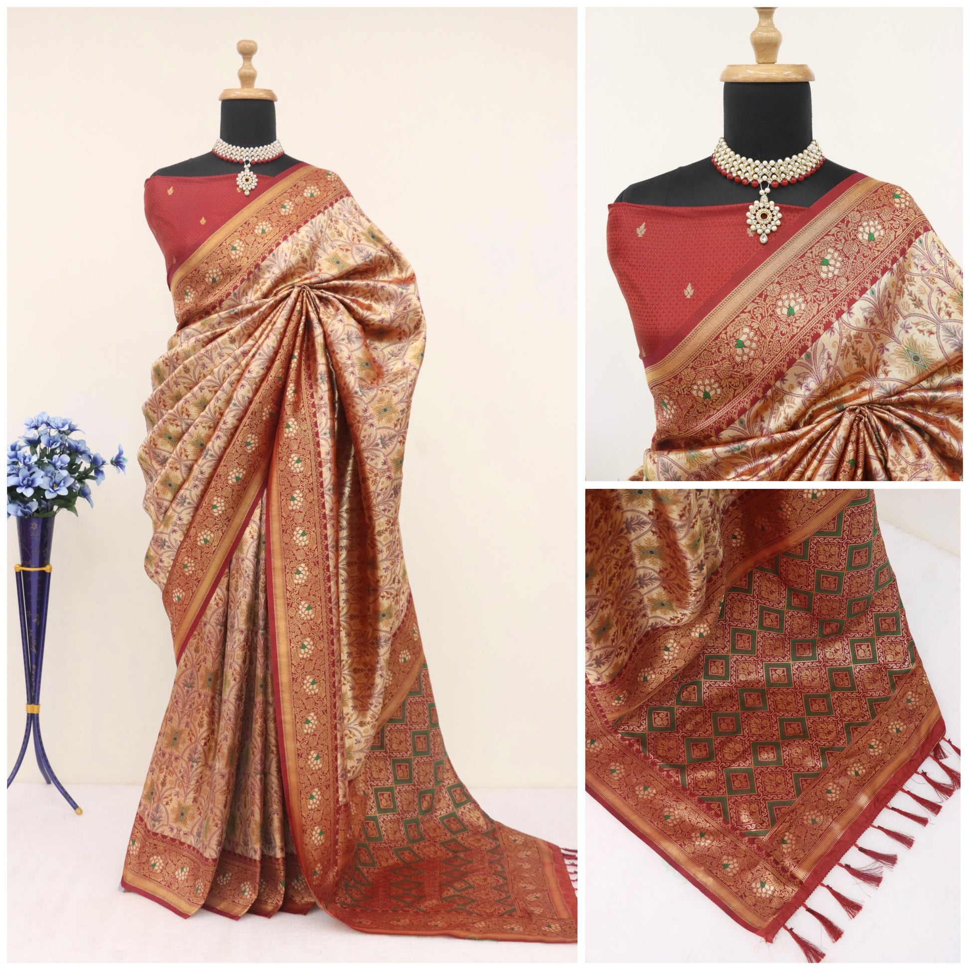 Pure Luxury Banarasi Silk Saree