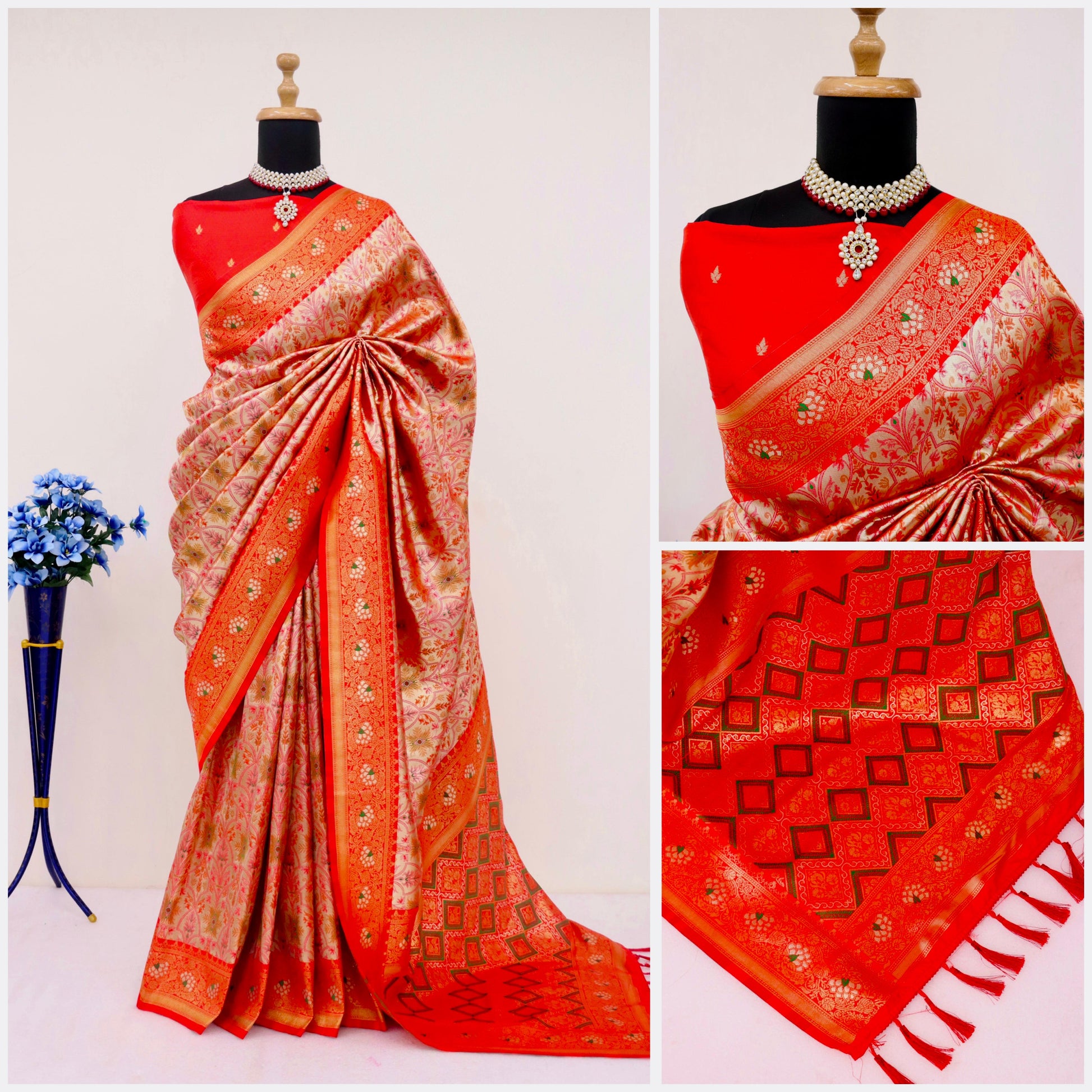 Pure Luxury Banarasi Silk Saree